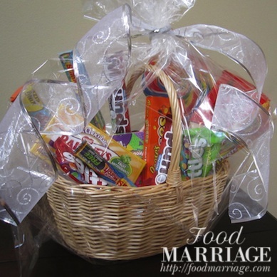 Candy Bouquet Basket Food Marriage