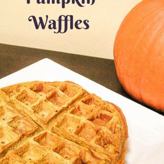 Homemade Pumpkin Waffles Recipe | FoodMarriage.com