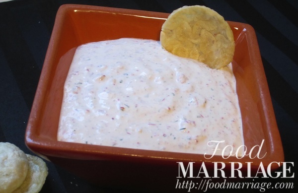 Radish Dip Recipe with Dill @FoodMarriage