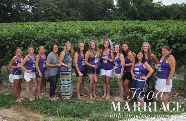 Cape May Winery Bachelorette Party @FoodMarriage